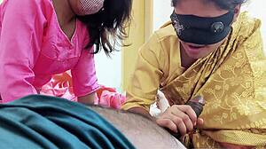 i catch my buddy's cheating wife sneaking in for kitchen sex with her panties down