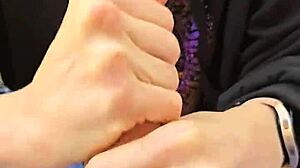 A Smoke and a Milf Swallow Blowjob