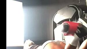 Watch My Athletic Ass Get That Workout Massage Tease