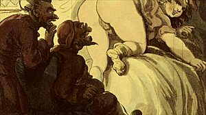 Vintage Erotic Drawings of Hairy Antique Beauties