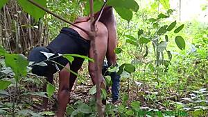 farmer mate in bush begs for my cock to satisfy her