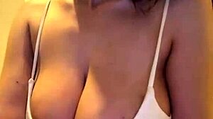wanna see me stroke off on stepmom's huge milky natural tits?