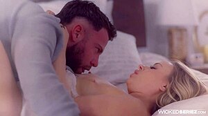 shy blonde teen anna claire clouds deepthroats at first clout