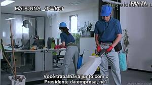 Fuji Kanna Becomes President's Secretary and Gets Legendary Office Pounding!