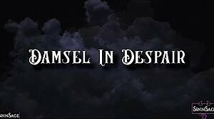 why tease sinn sage's oiled body tied in lingerie?