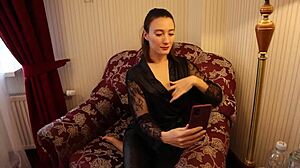 sofi belt bondage handcuffs lingerie spanking in hotel