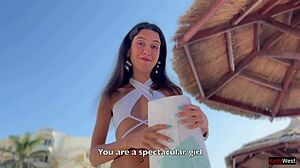 Cute Masseuse's Dripping Wet Pussy Ride Turns Massage into Wild Hotel Fuck!