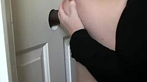 naughty gilf granny rides huge black cock with titty fuck orgasm