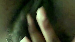 amateur babe fingers ass in steamy shower play