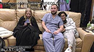 jasmine rose's hairy bush blasted by doctor tampa's cum