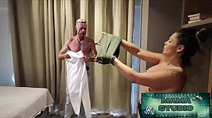 mama studio, brother out so i fucked my sister-in-law's tight ass 😈