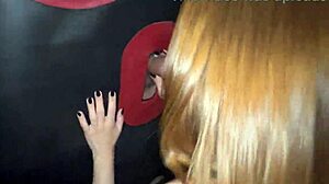 swingers club cabin fuck three cocks then uber blowjob on exit