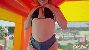 i ride emma magnolia's tight pussy in wild interracial threesome