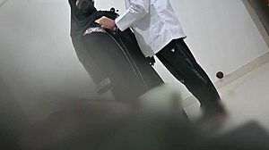 HIJAB MUSLIM LADY BENT OVER FOR DOCTOR'S DOGGYSTYLE PUSSY POUNDING IN HOSPITAL