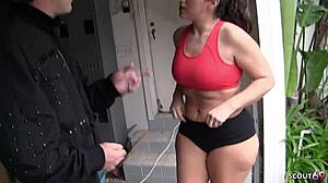 Curvy Saggy Tits BBW Seduces Stranger for Home-Alone Cheating Doggystyle Bang!