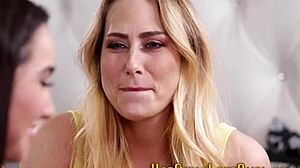 my first time tribbing this newbie lesbian hottie feels amazing