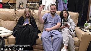 jasmine rose's hairy bush blasted by doctor tampa's cum