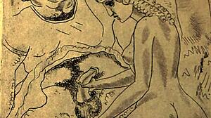 discover vintage erotic art from retro hairy era