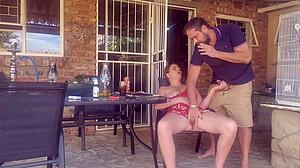 my buddy's wife cheats like a total cumslut outdoors