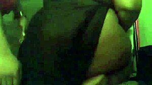 bbw ebony worships fat ass on pretty feet