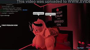 new stripper's big tits dancing makes cock rock hard