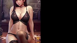Sexy Tifa Lockhart Fantasy Makes You Cum Hard!