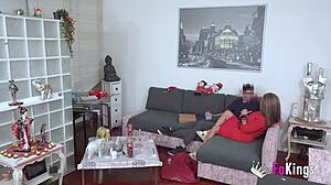 colombian mom vanessa pops 18yo nico's cherry first time