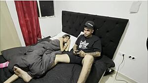 Wake Up To Horny Stepsis Begging For Your Morning Cum!