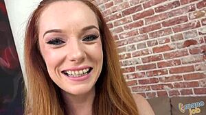 i stroke petite redhead dani jensen to facial cumshot pov