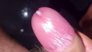 ansima moans spits on huge cock slow intense handjob cumshot