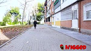 vampirosa fucks black guy while cuckold boyfriend watches