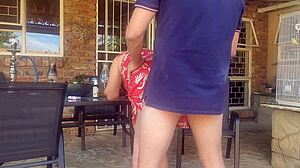 my buddy's wife cheats like a total cumslut outdoors