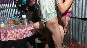 Cute Bangladeshi Bride Gets Bent Over for Hard Chudai at Home