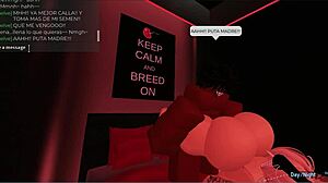 new stripper's big tits dancing makes cock rock hard