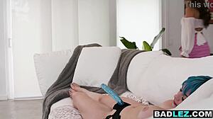 I'm seducing my roommate's big-boobed milf girlfriend and fucking her hard!