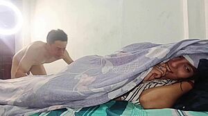 WOW, MY PERVERTED OLDFATHER SNUCKS IN AND FUCKED ME HARD IN BED!