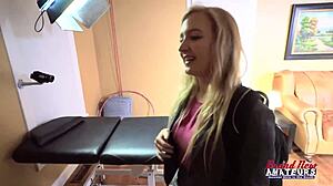 brunette autum and blonde alex share cock in wet threesome fun