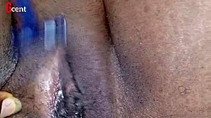 she tries homemade shaving in her room