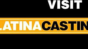 small tits latina babe gets wildly excited for agent's huge cock pounding