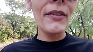 WOW! Wife Blows Stranger's Cock Daytime Street!