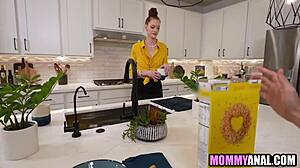 stepmom what are you doing with that buttplug in your ass?