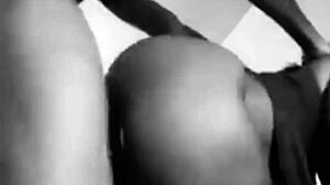 Ebony Mature Loves Monster Cock Deep Pussy Fuck