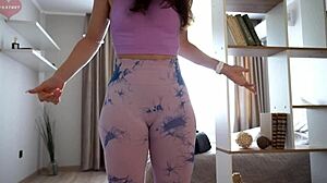 Ripped leggings on step sis? Pound that tight ass!