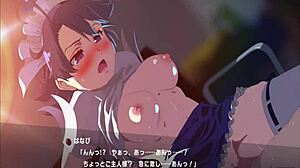 that sexy maid cosplay high school girl suddenly jumped on me hardcore style