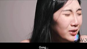 Beautiful Chinese Li Er Rides Cock Wild in Cosplay Fun