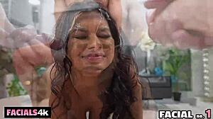 Exotic Fuck Toy Begs Photographers for Double Facial Team-Up