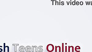 18+ teen ass to mouth with huge buttplug first time