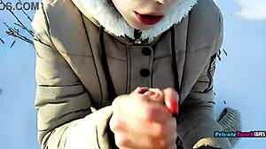 Russian Stepsister's Outdoor Deepthroat Blowjob Tops My Fetish List