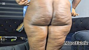 Horny BBW Mara Exotic Squirts In Solo Masturbation Full Vid