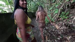 AFRICAN BEACH ADVENTURE: HAIRY PUSSY LICKING AND PUBLIC CUCKOLD FETISH